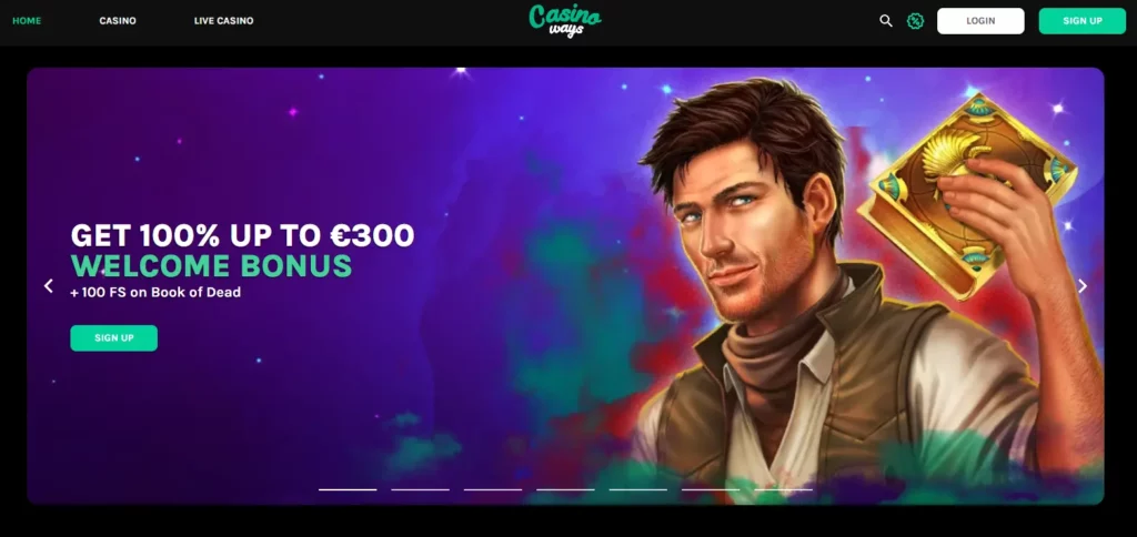 casinoways welcome bonus